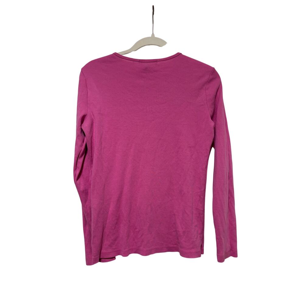 Lauren Ralph Lauren Pink Long Sleeve Top M - Picture 7 of 7